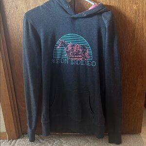 Hooey Black Neon Rodeo Hoodie